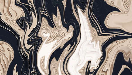 Abstract marble background, hand painted texture, painted with acrylics, splashes, drops of paint, paint strokes. Design for backgrounds, wallpapers, covers and packaging.の写真素材