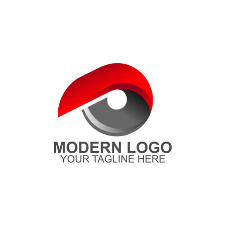 Abstract Logo Icons. Abstract Modern Concept. Logo Template, for Business Sign, Website, Element Design. Isolated On White Background. Vector Illustrationのイラスト素材