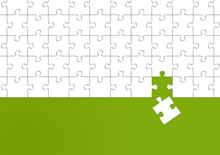 teamwork - the right puzzle partのイラスト素材