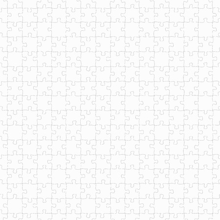 seamless white puzzle backgroundのイラスト素材