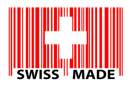 bar code - Swiss Madeのイラスト素材