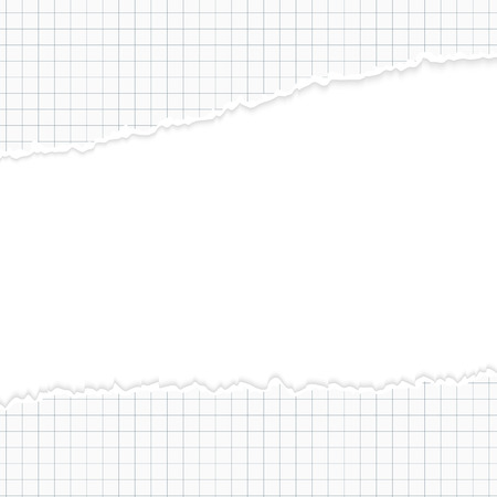 torn open paper checkeredのイラスト素材