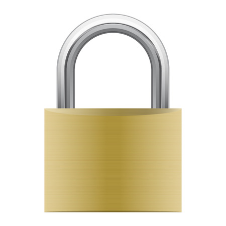 security padlockのイラスト素材