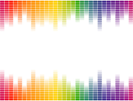 seamless background stripes multi coloredのイラスト素材
