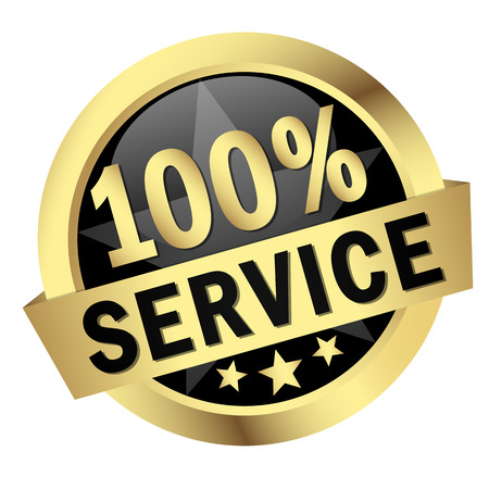 button - 100   SERVICEのイラスト素材