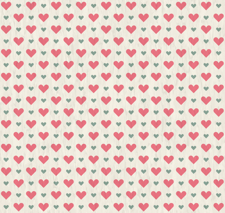 vector of seamless grunge background hearts with scratchesのイラスト素材