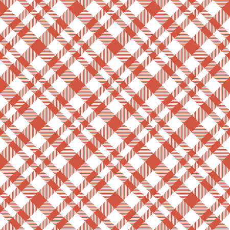 vector of colored checkered seamless table cloth backgroundのイラスト素材