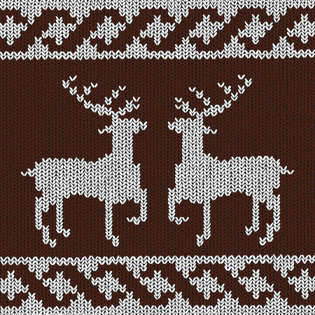 norwegian christmas backgroundのイラスト素材