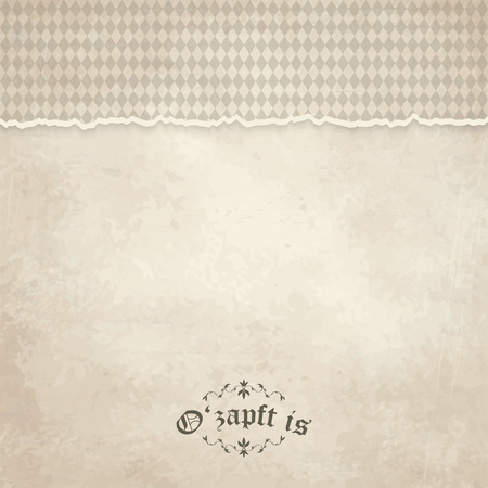 vector of old vintage background with checkered patternのイラスト素材