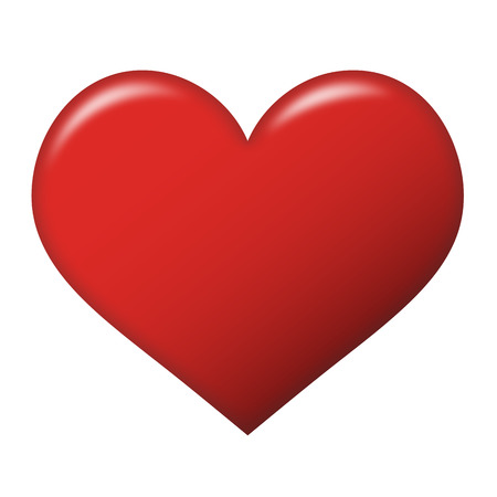 red heartのイラスト素材
