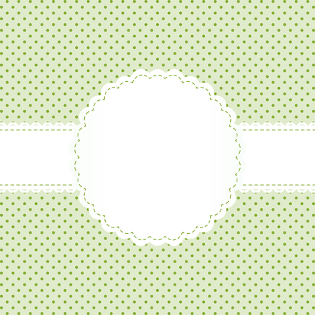 Banderole on point patternのイラスト素材