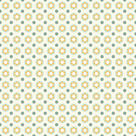 vintage seamless background with fine colorsのイラスト素材