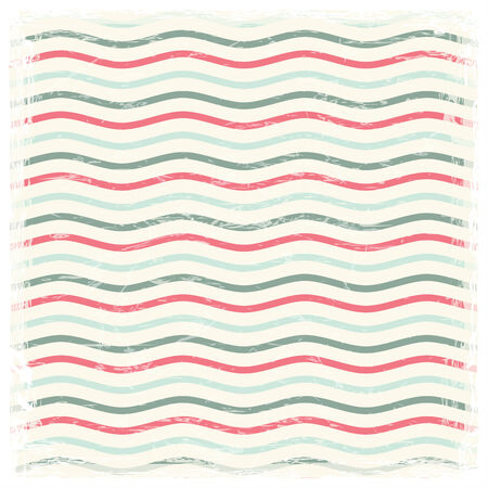 vector of colored vintage background with white frameのイラスト素材