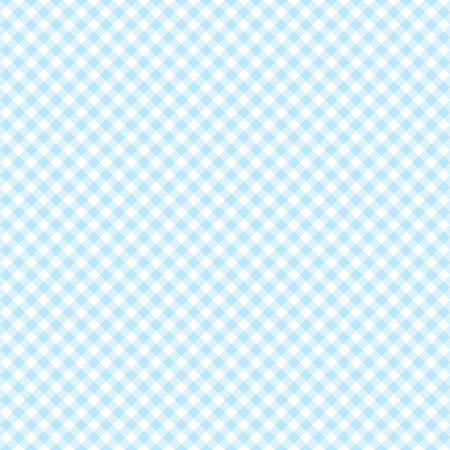 endless light blue Checkered table cloth backgroundのイラスト素材