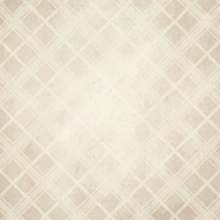 vector of old vintage paper background with checkered patternのイラスト素材