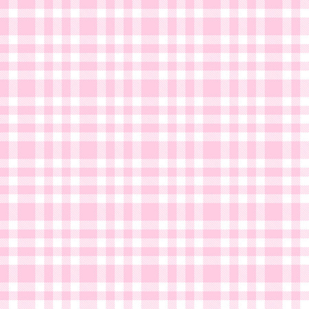 checkered seamless table cloths pattern pink coloredのイラスト素材