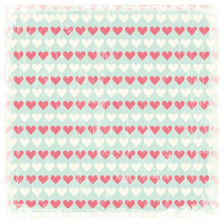 vector of colored vintage background with white frameのイラスト素材