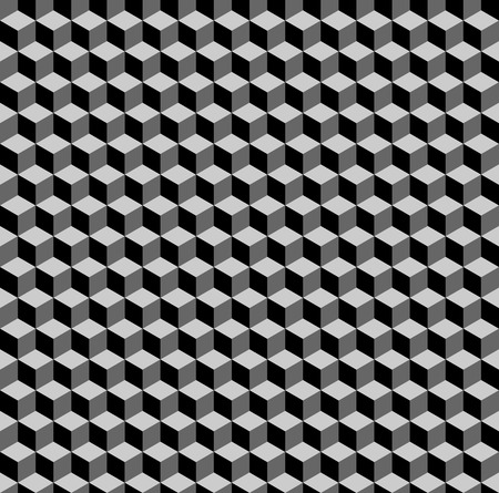 illustration of seamless background with colored optical illusionのイラスト素材