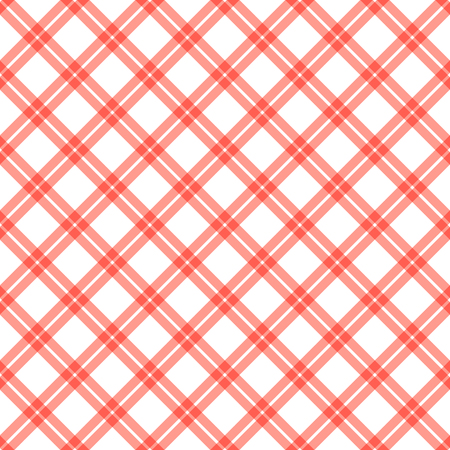 abstract vintage checkered table cloth background colored redのイラスト素材