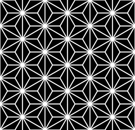 abstract seamless background colored black and whiteのイラスト素材