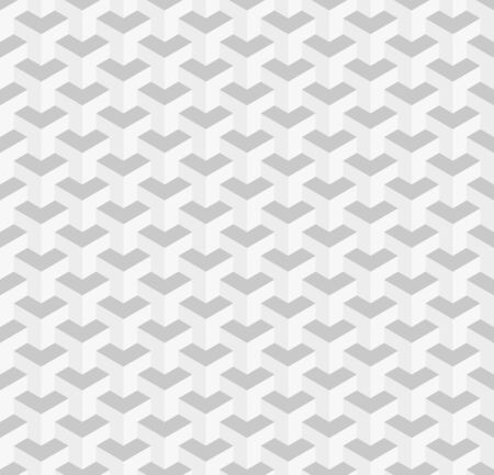 seamless abstract background with black and white cubesのイラスト素材