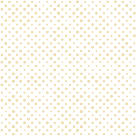 Seamless yellow colored background with ovoid dotsのイラスト素材