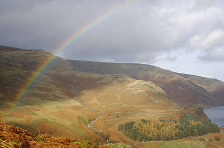Mountain Rainbowの写真素材