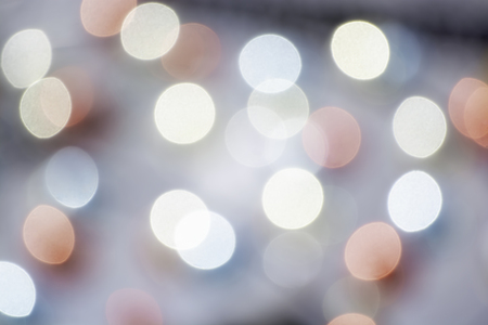 Shiny soft multicolored bokeh lights for background and wallpaper, Defocused lights, Festive unfocused backdrop.の写真素材