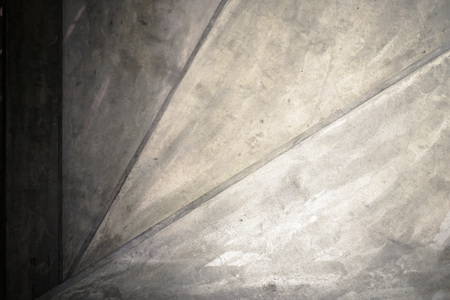 Close up of gray concrete spiral stairways.の写真素材