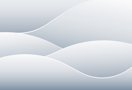 Abstract beautiful white gradient backgroundのイラスト素材