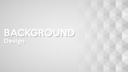 White hexagon abstract backgrounds vector design for presentationsのイラスト素材