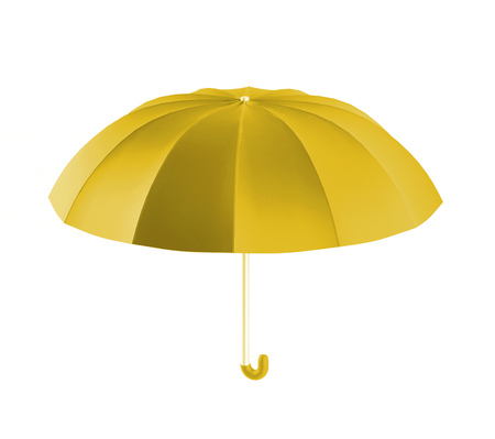 the umbrella yellow, 3d render.の写真素材