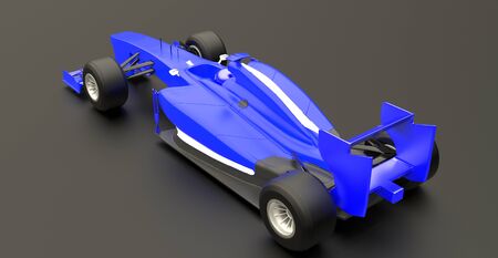 The Red sport car ,stylized,race car,stylized blue car,3d render.