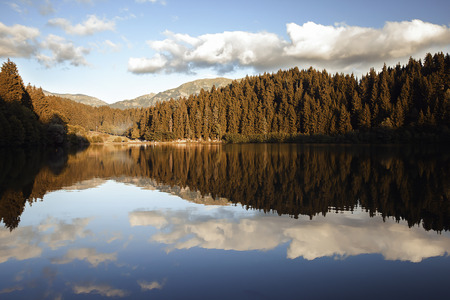 Black Lakeの写真素材