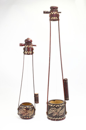 Traditional sub content single string musical instrument Ektara Aktaraの写真素材