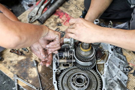 Car Gear Box Repair automotive repair workshop garage mechanic 