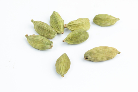 Cardamom aromatic food ingredients spice  の写真素材