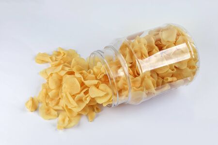 Arrowhead root arrowroot chips traditional for Chinese new year