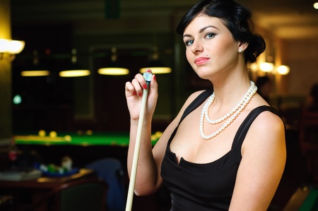 Billiards playerの写真素材