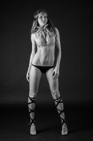 Sexy dancerの写真素材