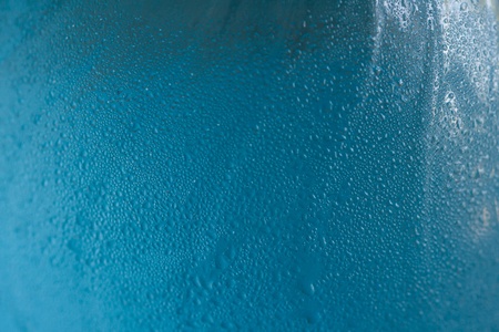 Close up of weeping of water on bottle surfaceの写真素材