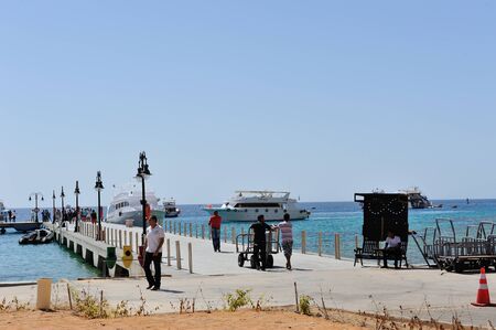 Bay in Sharm-el-Sheikh 03 july 2014のeditorial素材