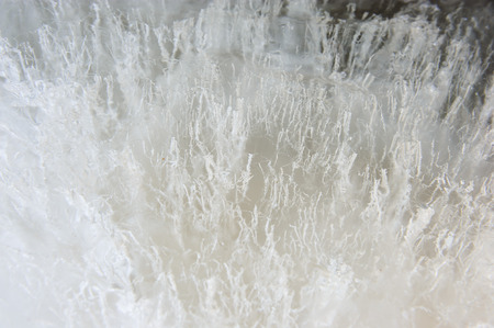 Close up background of ice.の写真素材