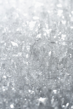 Macrophotography. Close-up of ice crystals.の写真素材