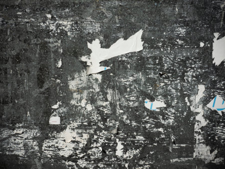 Old torn posters grunge textures and backgrounds - perfect background with space for text or image