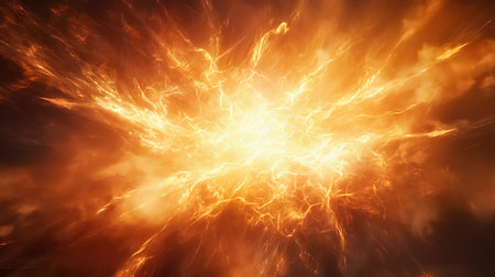 Flash in the sun. Concept: magnetic storm, solar radiation, climate change. High quality photoの素材