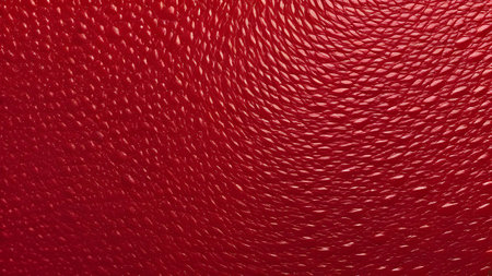 Red leather texture background. High quality photoの素材