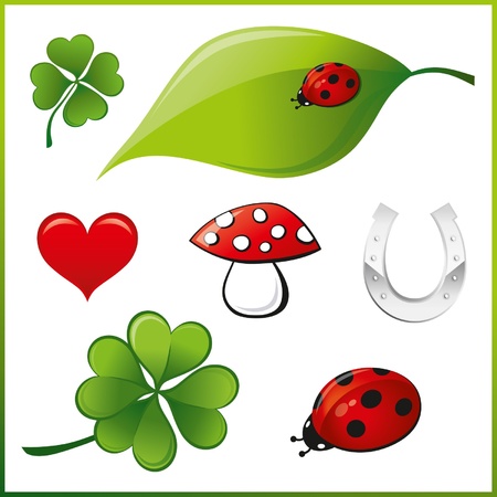 good luckのイラスト素材