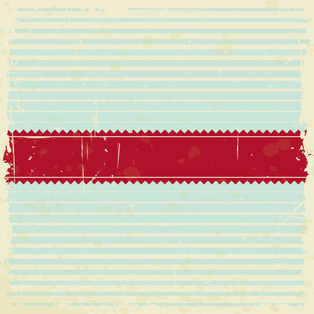 retro cardのイラスト素材