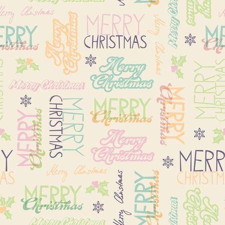 seamless christmas patternのイラスト素材